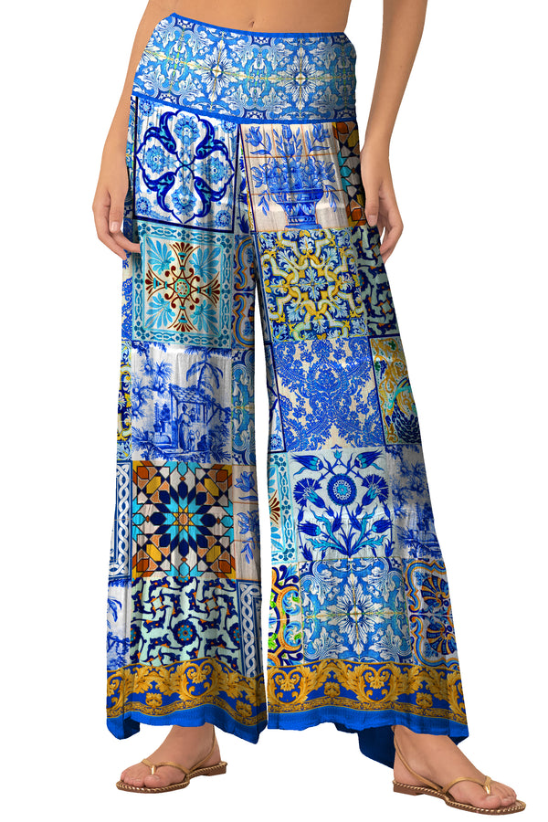 Palazzo Pants in Blue