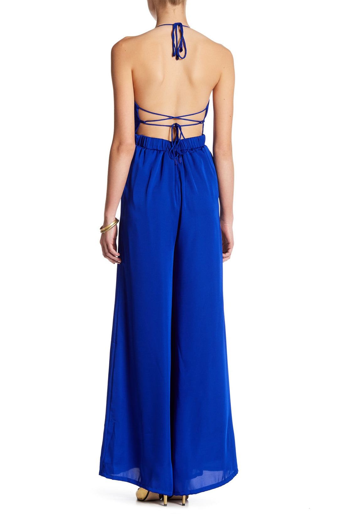 Silk-Long-Blue-Romper-Dress-In-Azure