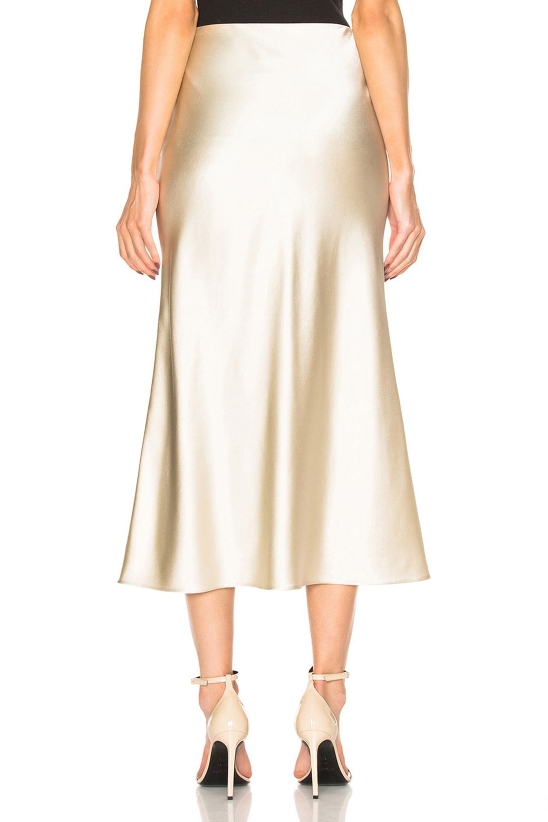 Silk-Skirt-In-White-For-Womens-By-Kyle-Richard