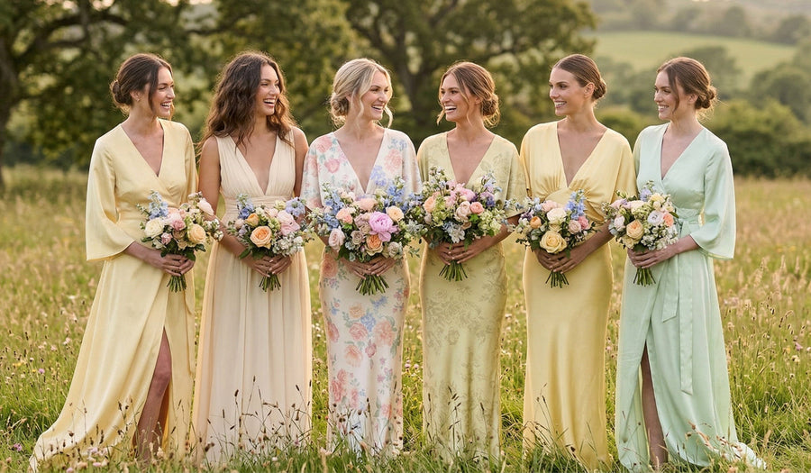 Choosing the Ideal Champagne Bridesmaid Dress & Gown for Summer Wedding