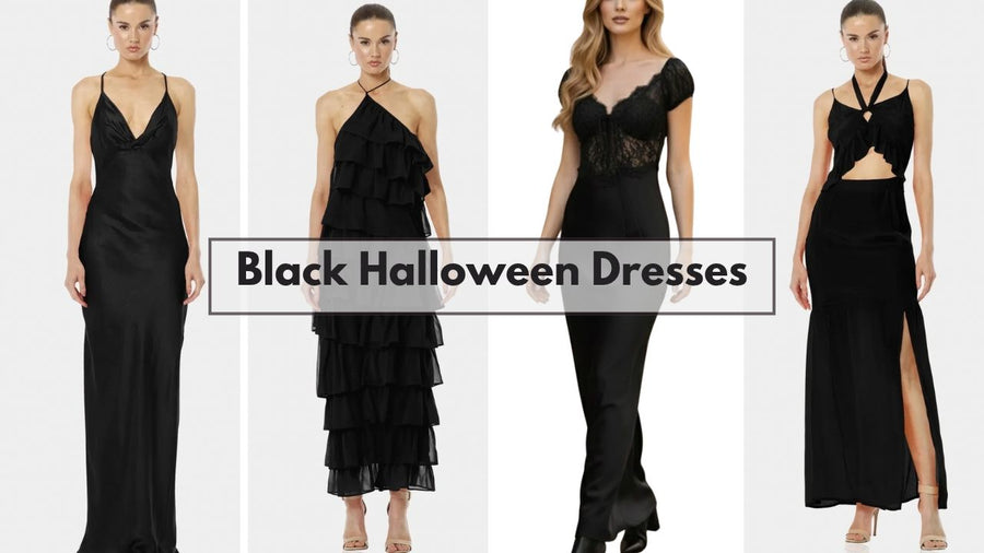 The Black Dress, Reimagined: 7 Luxury Halloween Outfit Ideas for Fall