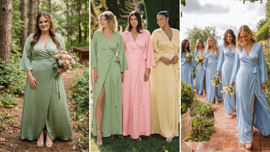 Affordable Bridesmaid Dress for Women with Plus Size