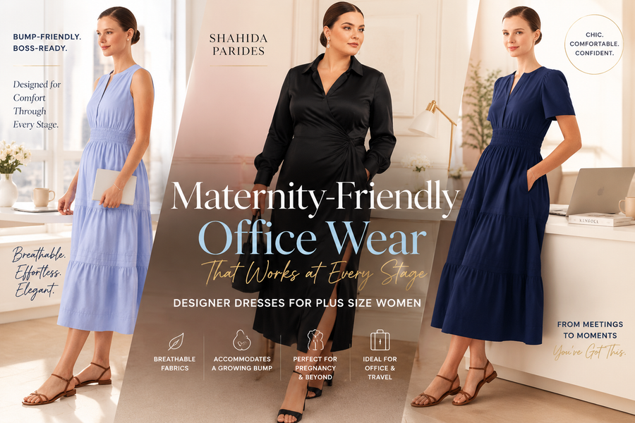 Top Recommendations for maternity friendly dresses suitable for office wear
