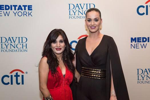Shahida Parides with Katy Perry and Sting