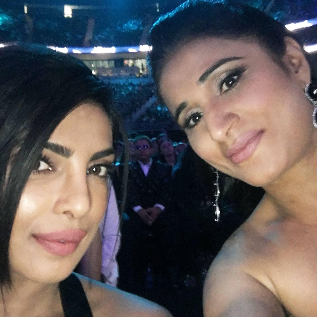 Priyanka Chopra with Shahida Parides at the 2016 Billboard Music Awards