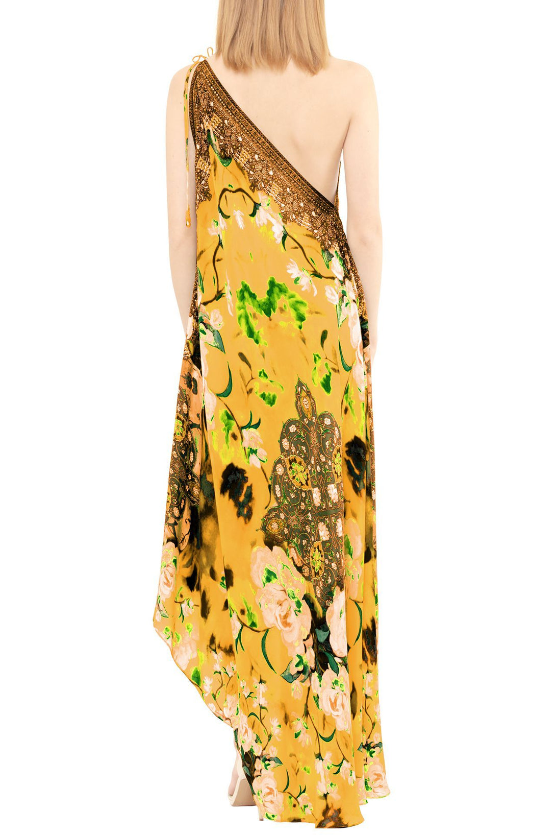  yellow maxi dress floral, long satin dress, Shahida Parides, plus size maxi dresses, flowy maxi dress,