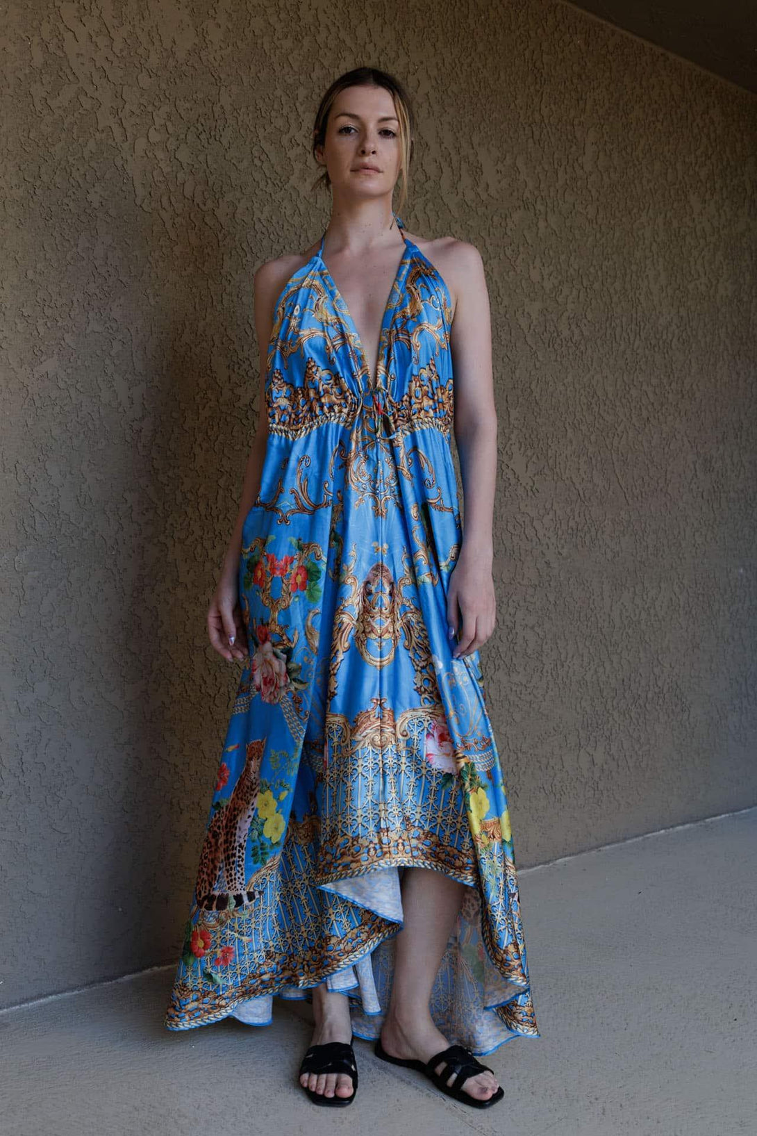 Printed Maxi Dress for Women | Full Length Dresses - Shahida Parides Printed Maxi Dress for Women | Full Length Dresses - Shahida Parides