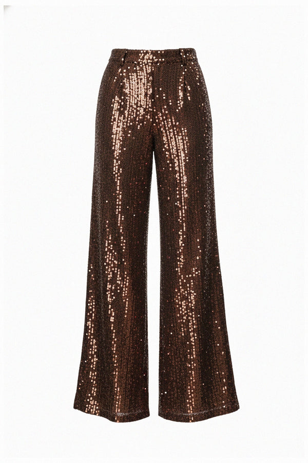 Luxury Brown Designer pants for Women – Shahida Parides