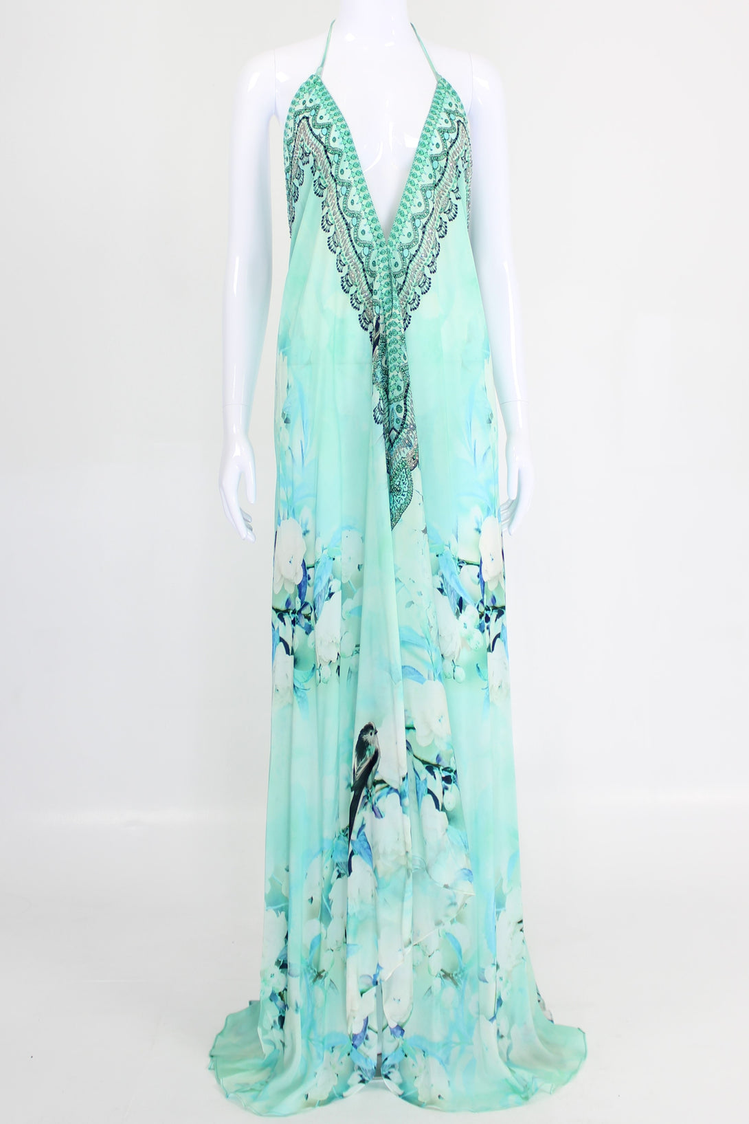  light blue long dress, long satin dress, Shahida Parides, plus size maxi dresses, flowy maxi dress,