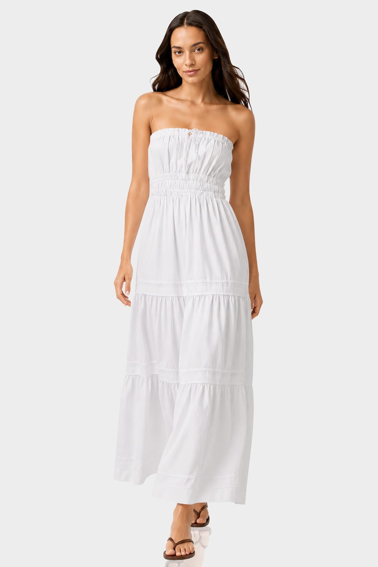 cotton wedding guest dress Dresses wedding dress S White Premium Breathable Cotton