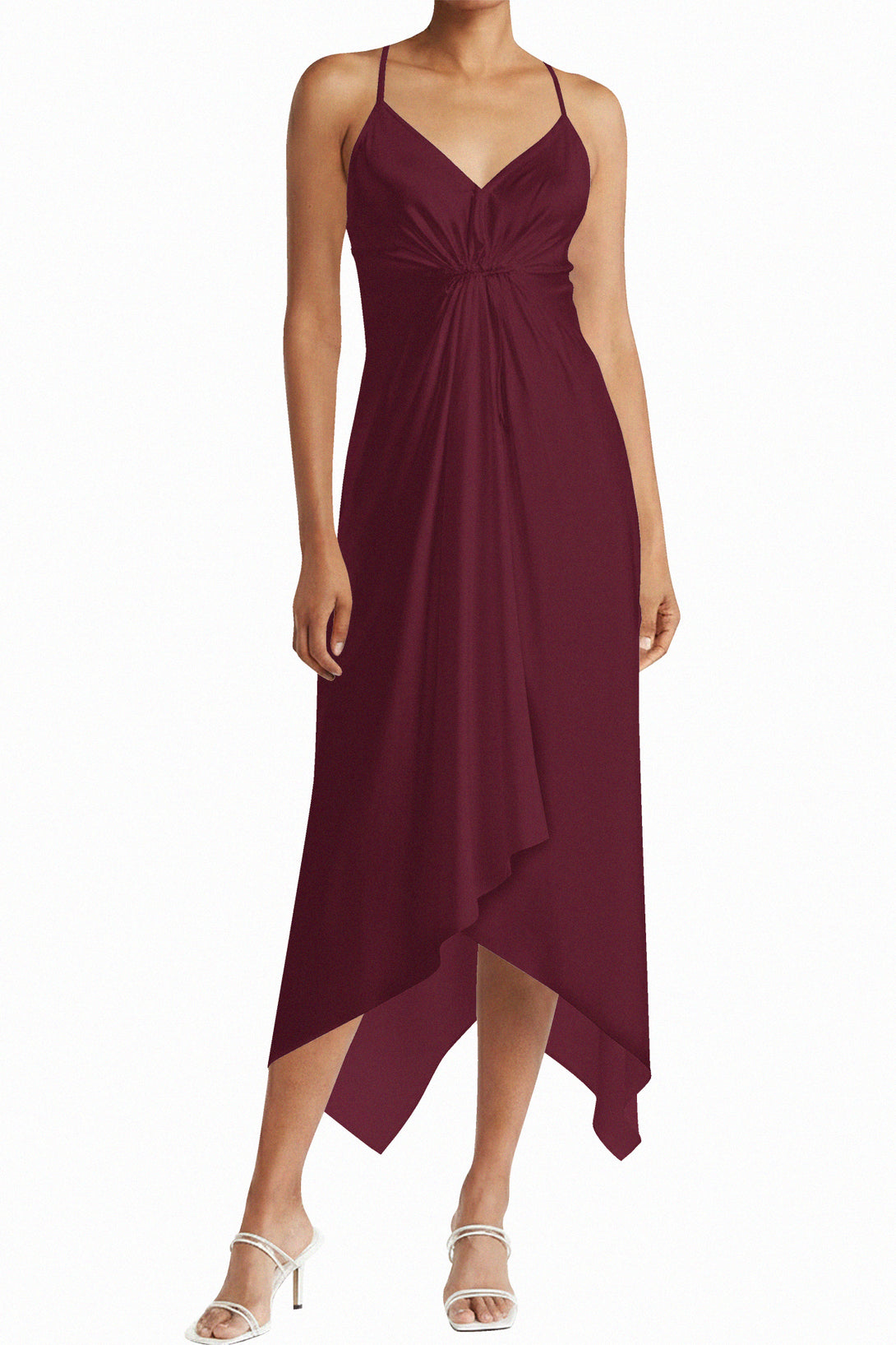 asymmetrical flowy midi dress Daina Midi Dress main image 0