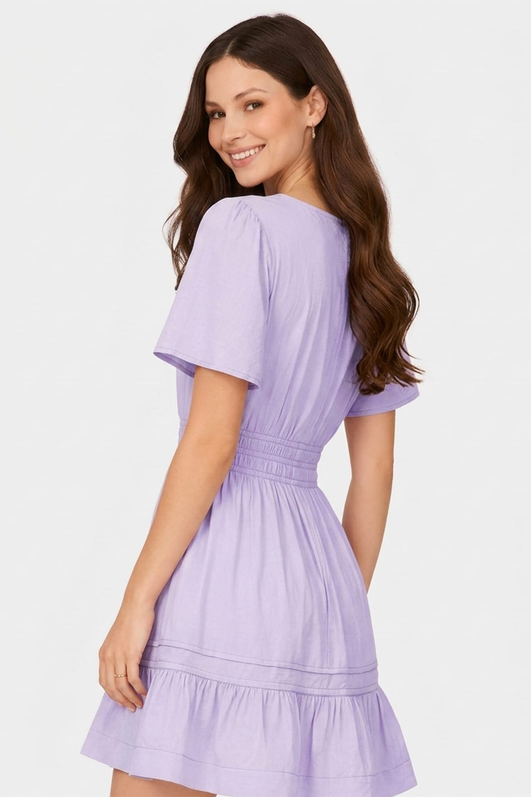 purple mini summer dress Harmony Mini Dress - Purple, Large | Hazel and Olive