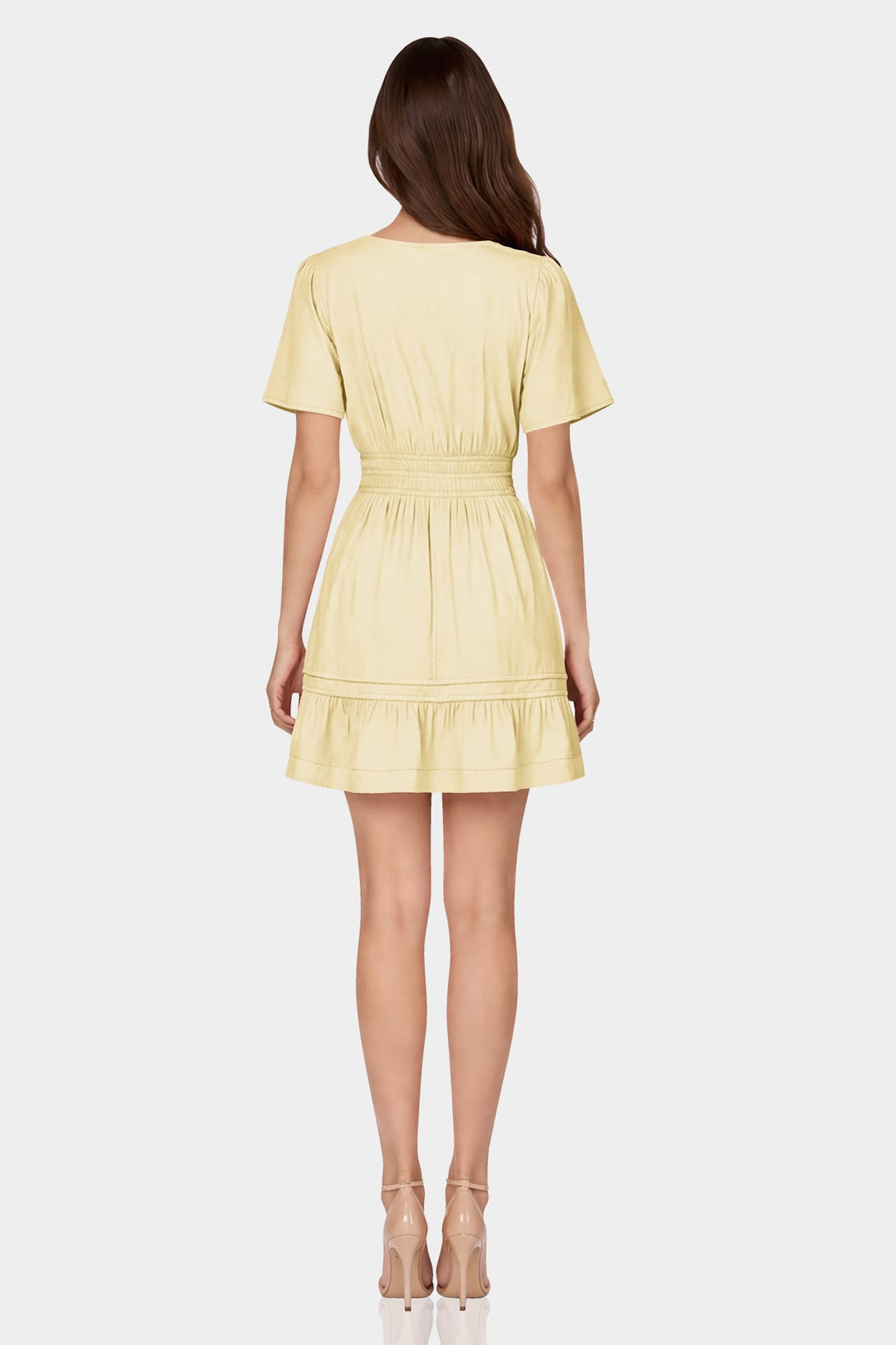 off-the-shoulder blue dress formal Midi Off Shoulder Cocktail – The Dress Outlet Occasions_Work