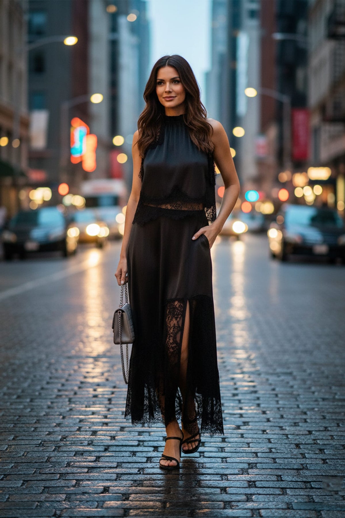 Black Handkerchief Dresses