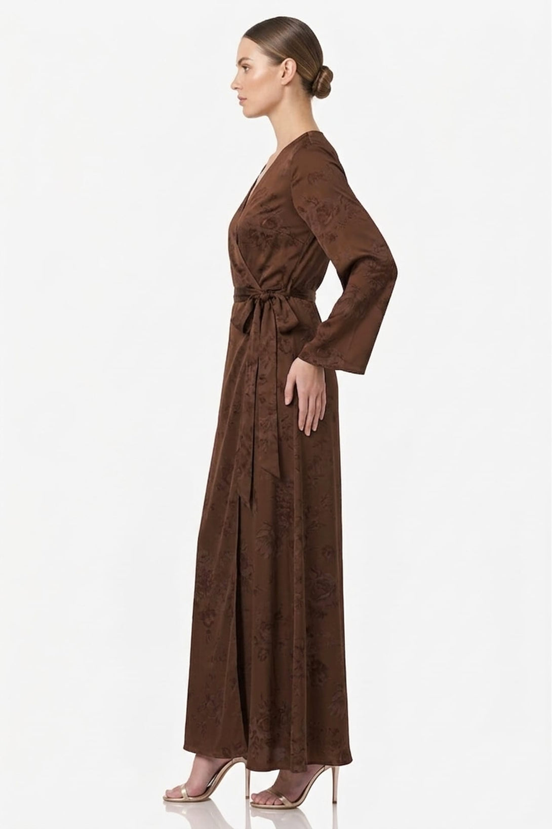 chocolate brown bridesmaid dresses - Tan, Taupe & Mocha Featuring a flattering V A happily ever after 