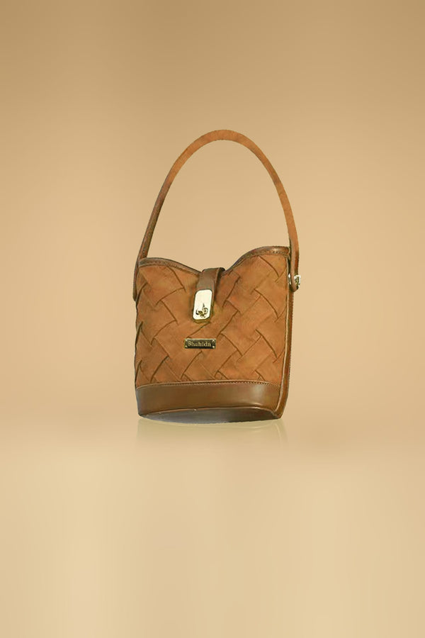 Brown Chic Luxury Quilted Handbag
