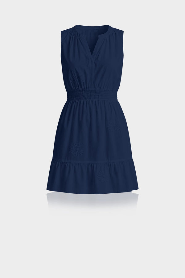 brunch date dress - navy Floral Mini Midi dress