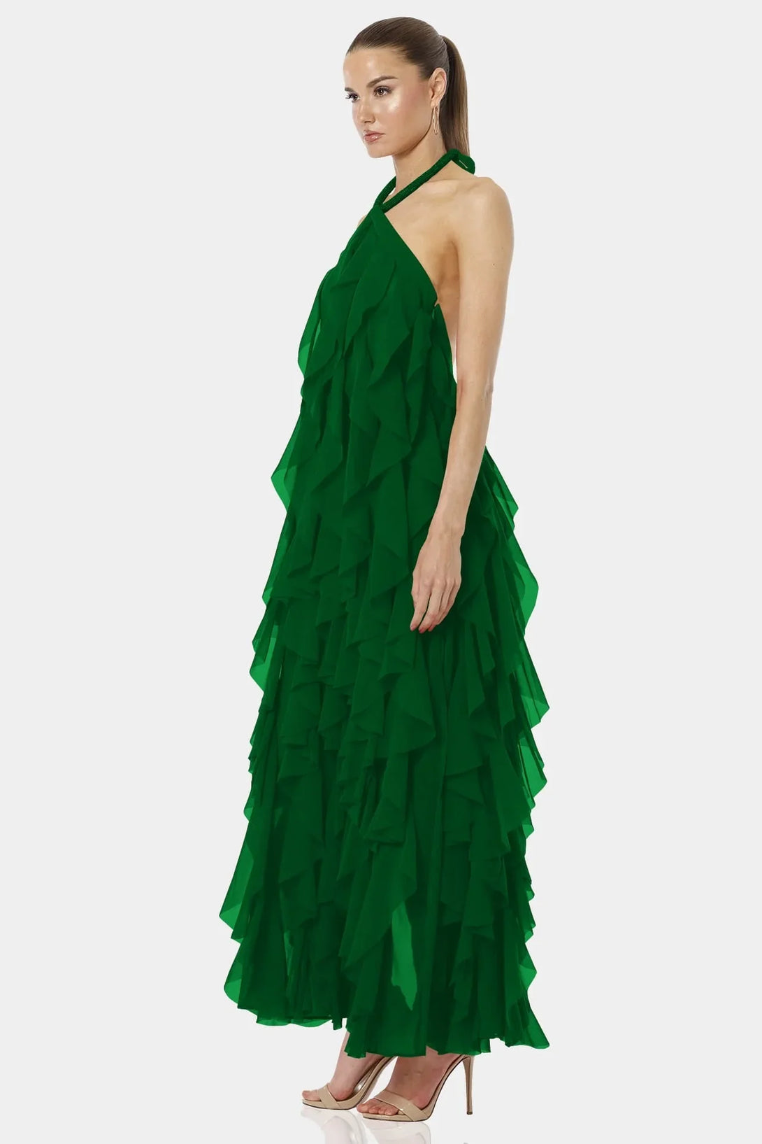 Green Ruffle Dress | Tiered Ruffle Dress | Long Maxi Dress Green Ruffle Dress | Tiered Ruffle Dress | Long Maxi Dress