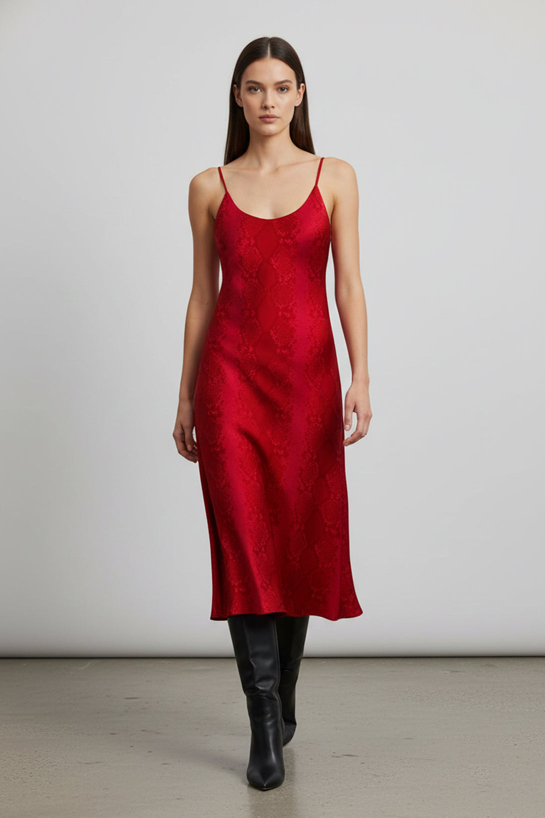 silk camisole slip dress Silk V-Neck Camisole Slip Dress