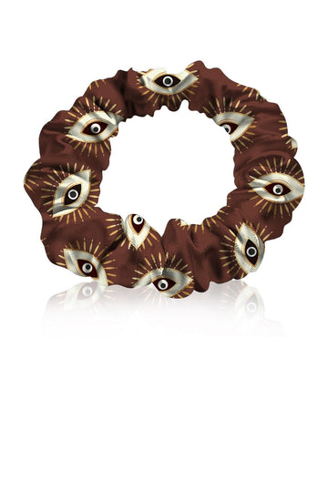 Brown Hair Scrunchies