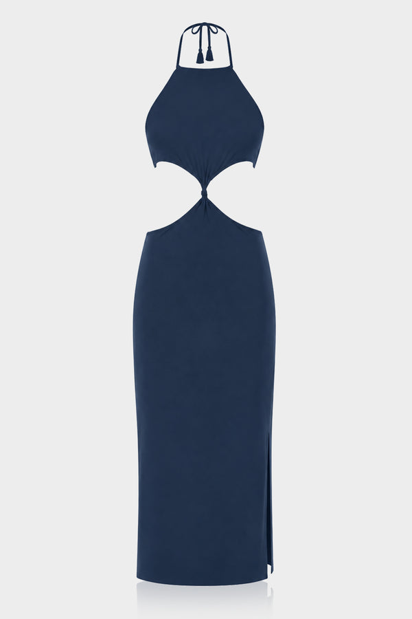 designer day dresses S Blue Maxi Dress Color:LIPS our stylish and bright PartyShop SHEIN Lady Royal Blue