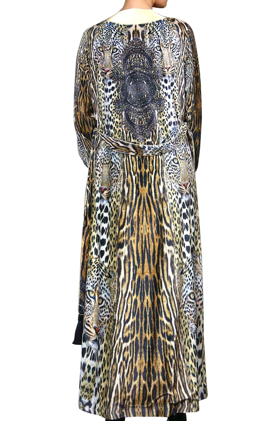 floor length robe,
long kimono robe,
full length robe,
Kyle X Shahida,