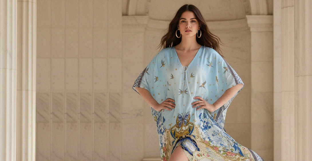 cute kaftan dresses White Cotton Linen Goddess Kaftan Dress, Deep V Neck Kaftan Dress - Beach Coverup- Bohemian Long Kaftan