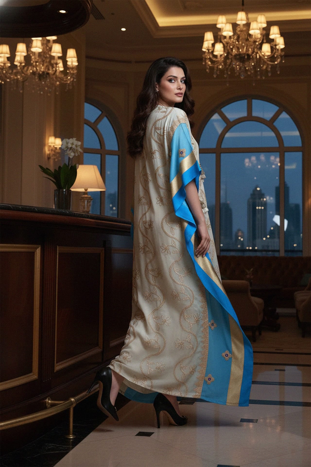Shahida, Designer kaftans,
Luxury kaftans,
Kaftan dresses,