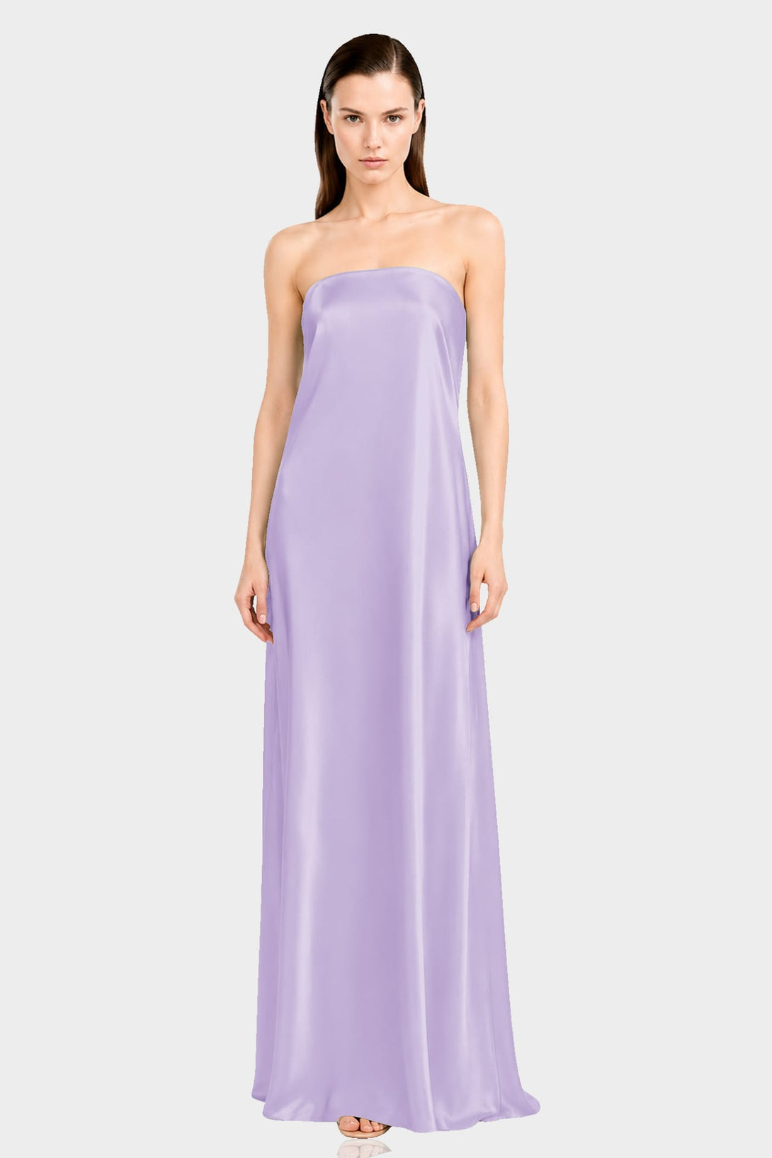 lavender satin maxi dress Bridesmaid Shoulder Maxi Dress ProductID: 120684 Case Pieces:Dresser, Mirror & 2 Nightstands Sienna White and Pink
