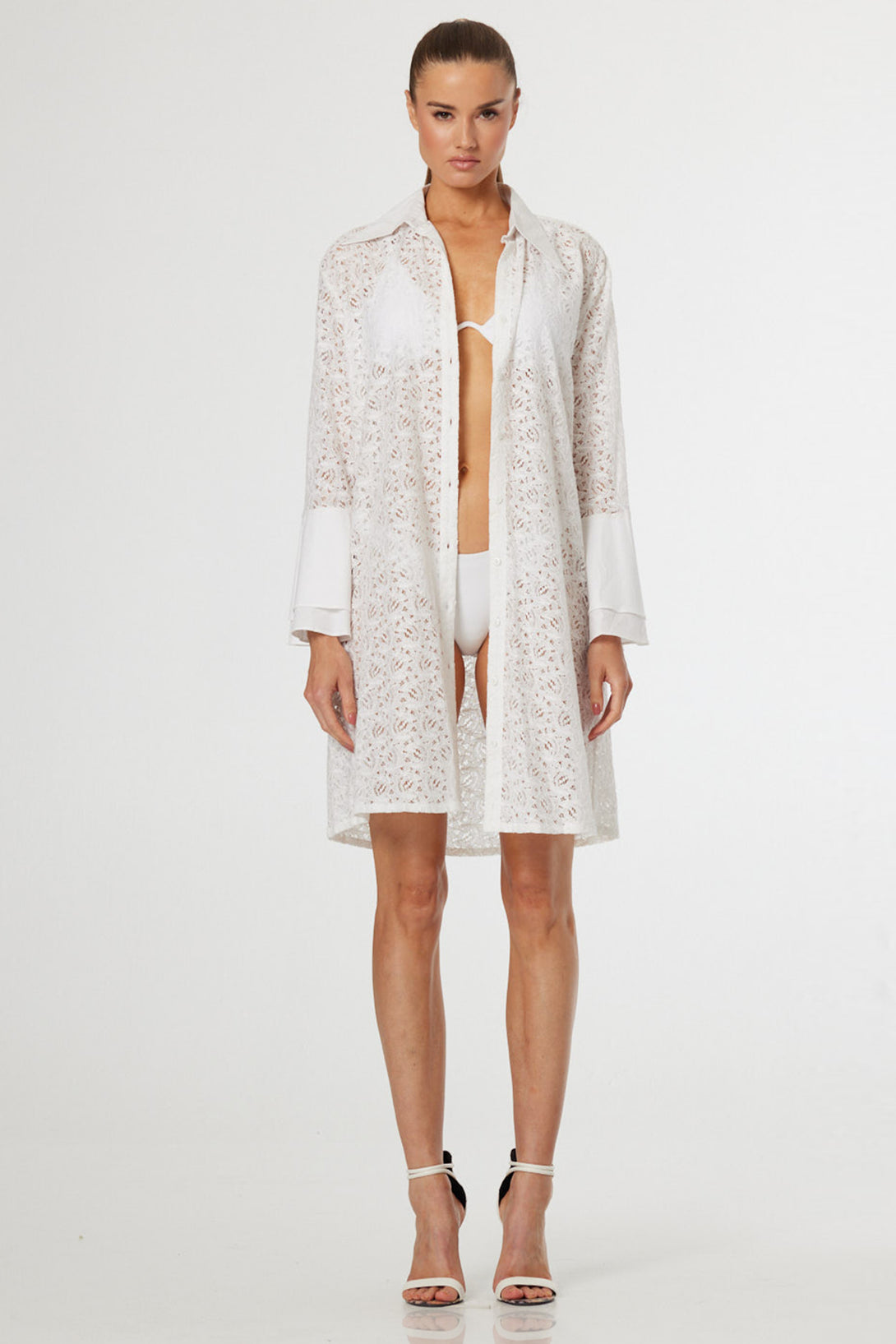 white crochet beach cover up dress Luxury Lace Cover-Up – Shahida Parides Whether you’re heading to Select your size:17.5 Wedding dress searchable:Floral Elegant Long Black One