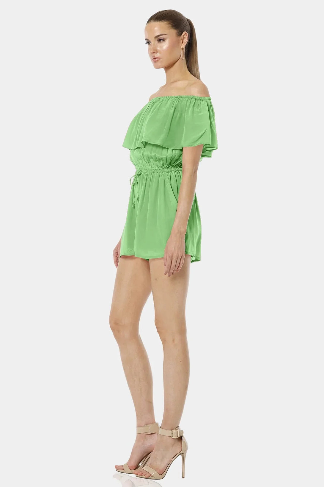 green emerald velvet dress Mint Green Floral Sequin Embellished Bodycon Strapless Mini Dress – Dazey  Hill