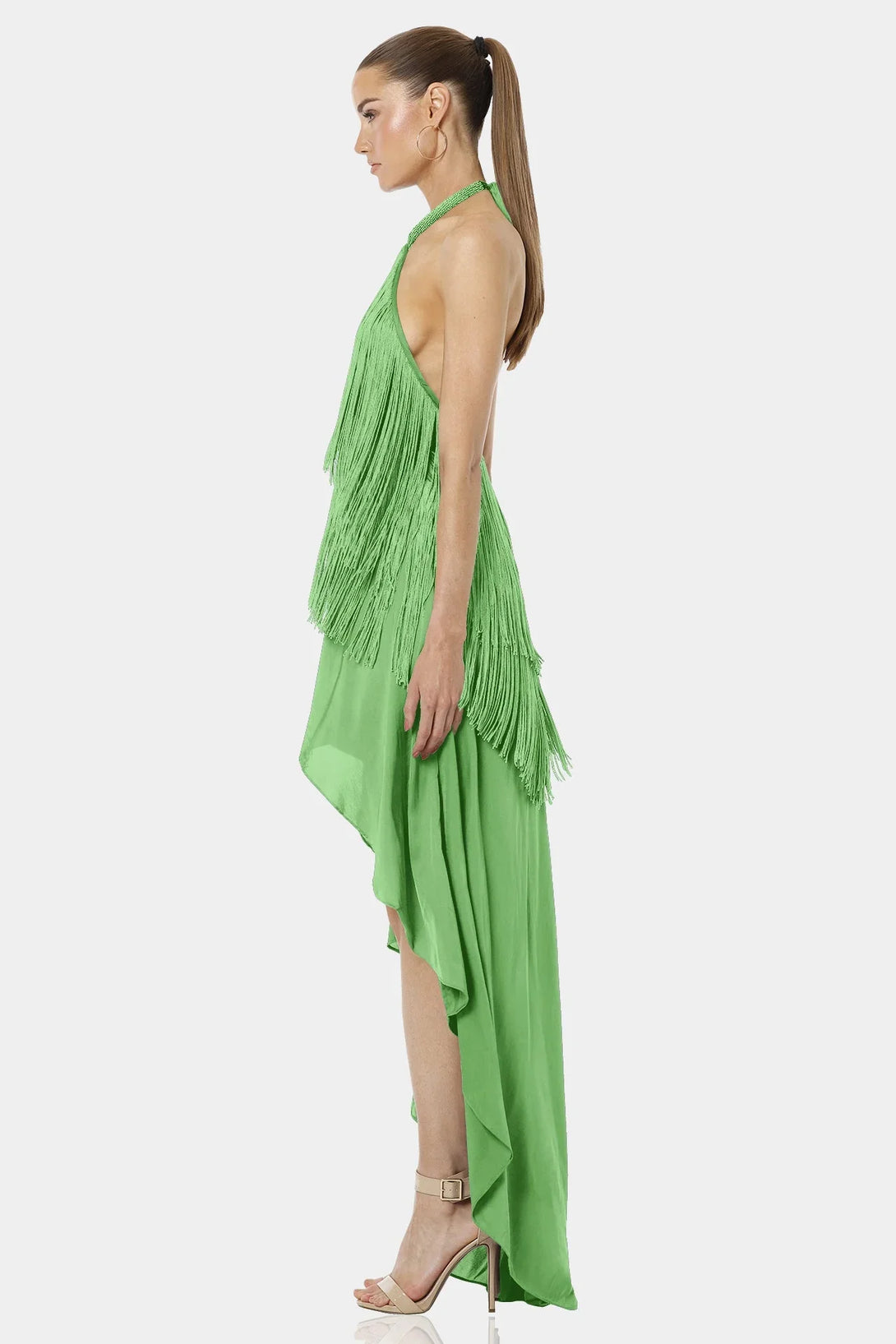 Halter Dress Summer | Fringe Halter Dress | Mint Green Dress | Qishma Extra Large Halter Dress Summer | Fringe Halter Dress | Mint Green Dress | Qishma Extra Large