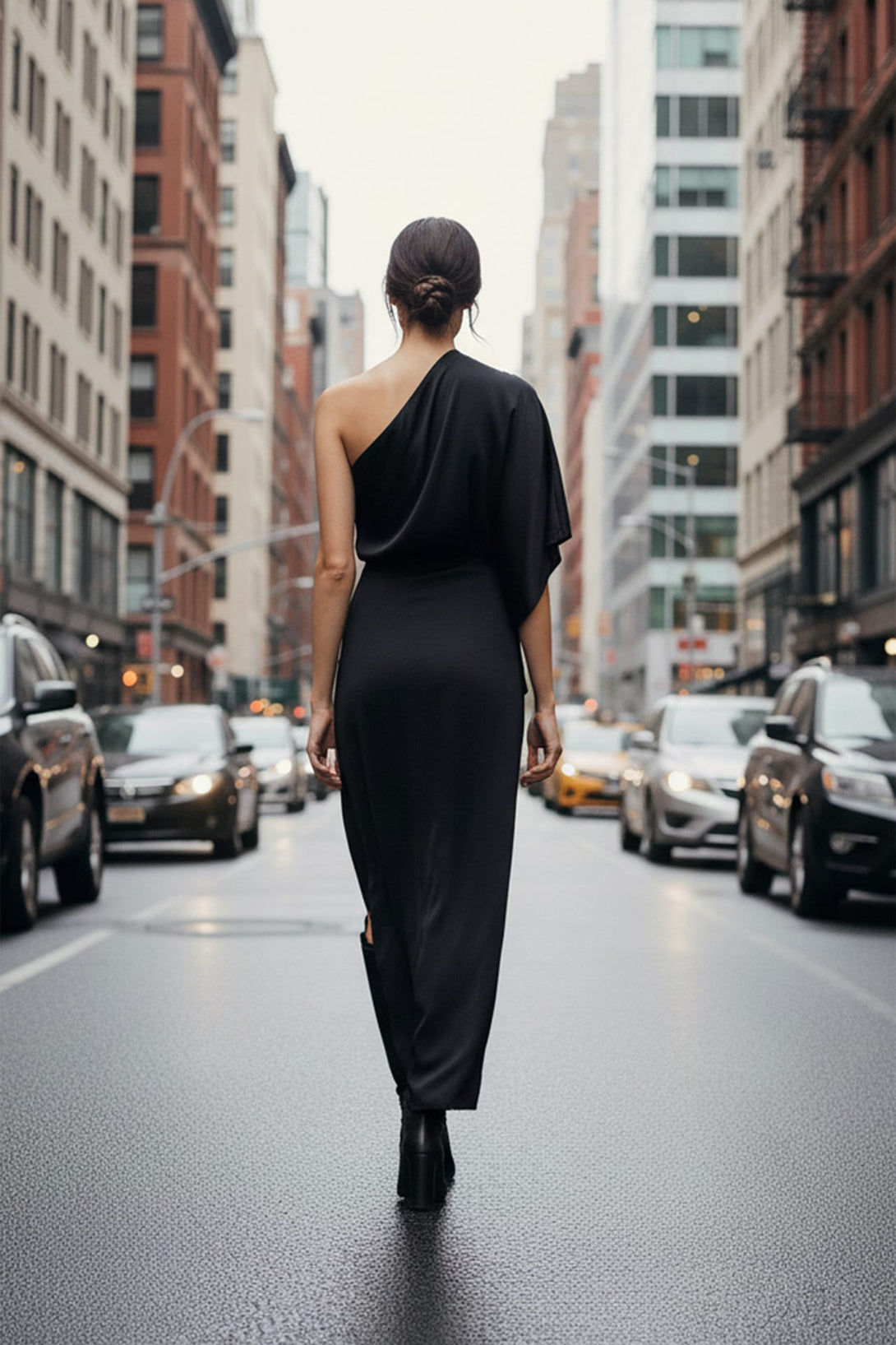 N ea Pari,
Luxury One Shoulder Maxi Dress,
Women’s Formal Maxi Dress,
Chic One Sleeve Dress,