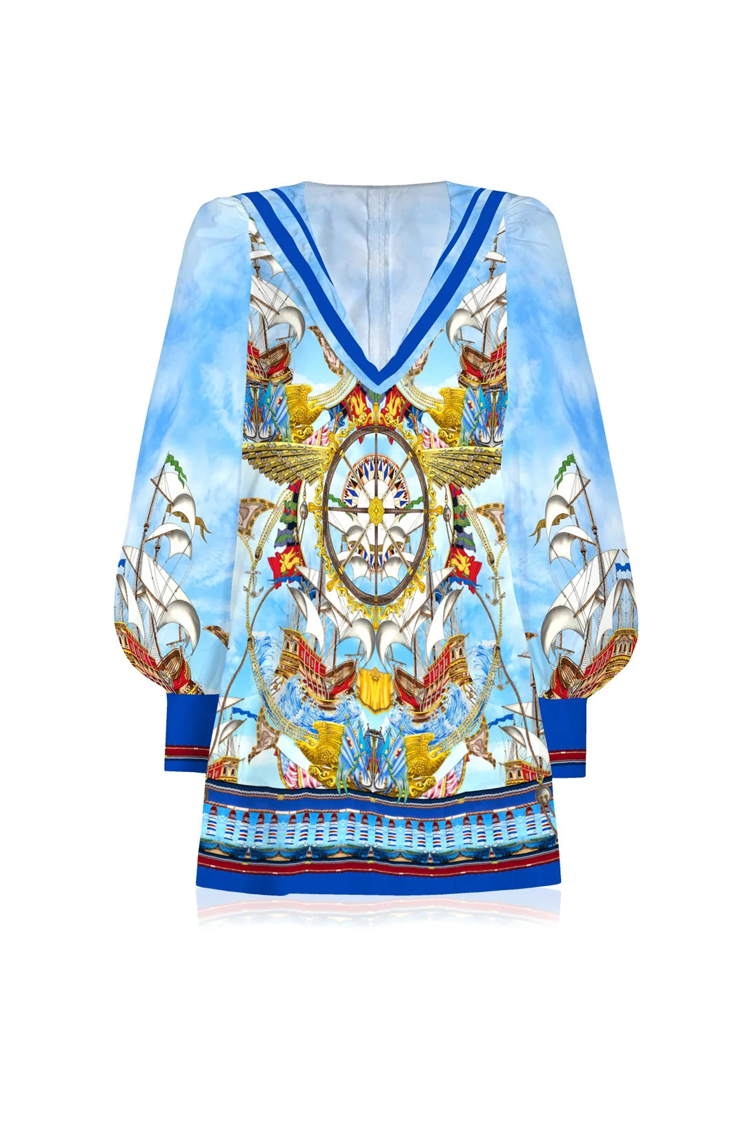 Light Blue Dress | Short Summer Dresses | Shahida Parides Extra Large Light Blue Dress | Short Summer Dresses | Shahida Parides Extra Large