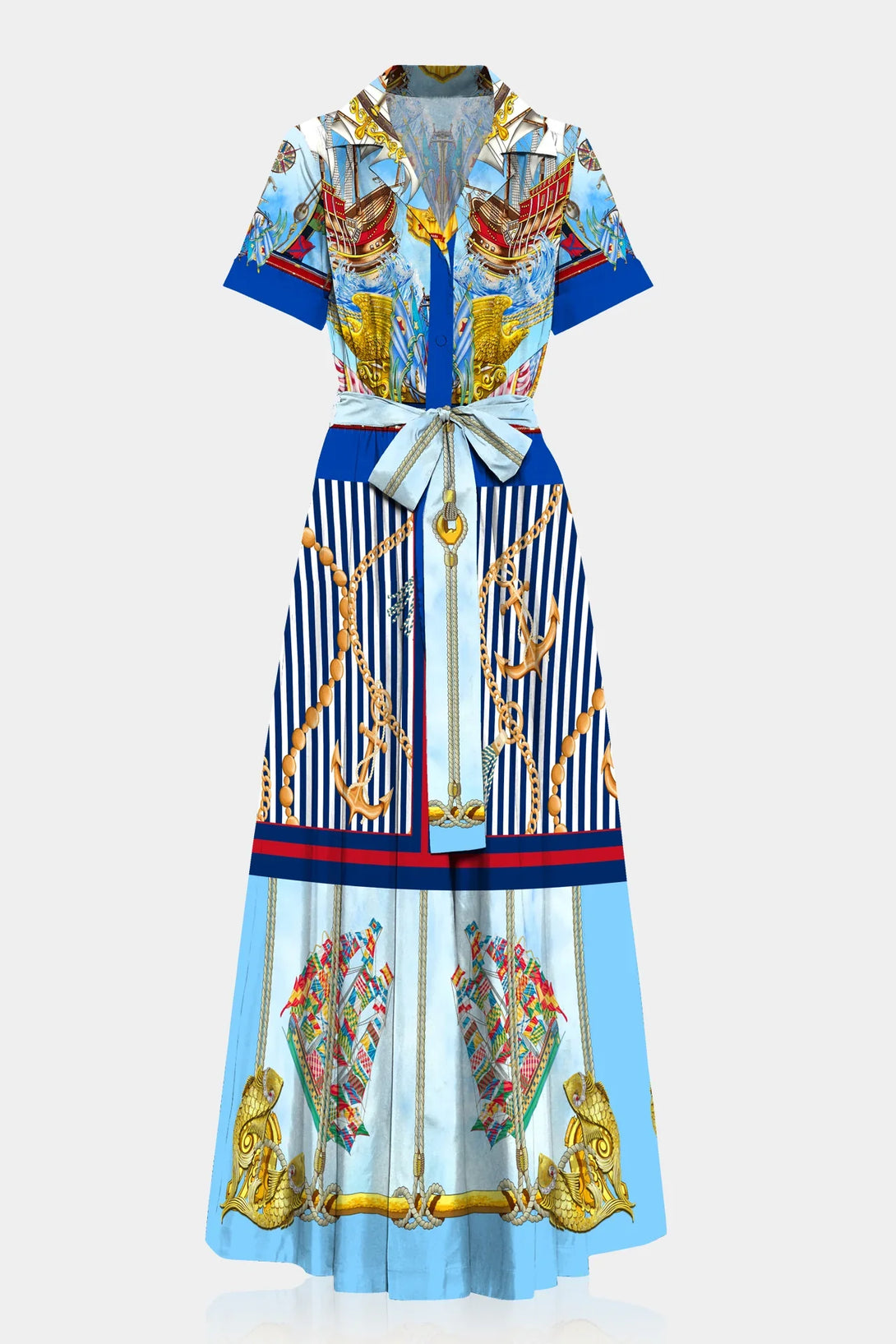 nautical dress women Blue And White Dress | Sun Dresses Women