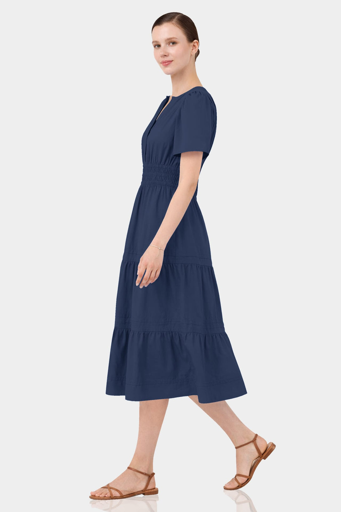 midi dress professional Work Dresses