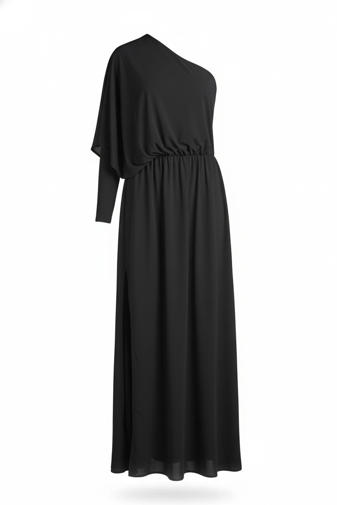 N ea Pari,
Formal Maxi Dress,
Women’s One Sleeve Gown,
Stylish One Shoulder Dress,