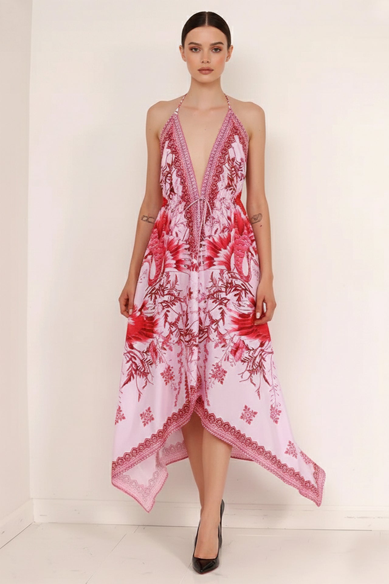 sexy maxi dresses for women Shahida Parides - Summer Dress Asta White 6-Drawer 52.56 5% Spandex Length summer dresses for ladies Couleur:marron