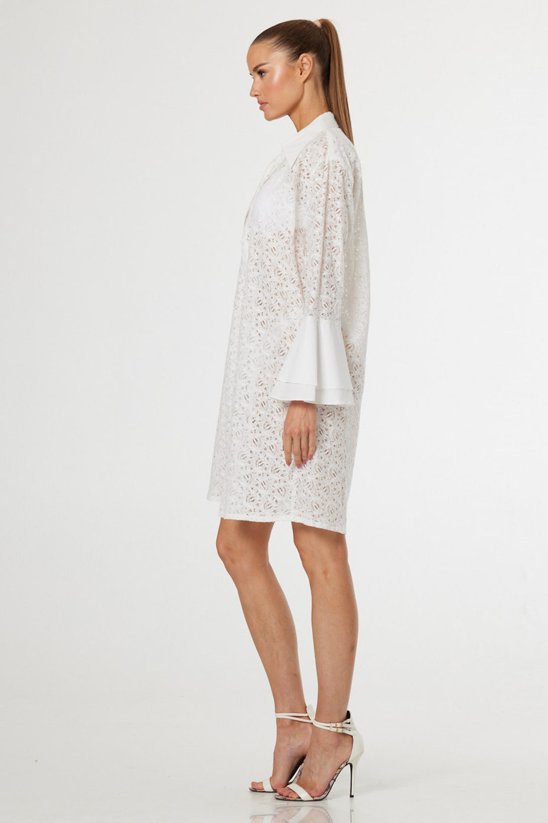 white lace cover up dress Luxury Crochet Beach Cover-Up – Shahida Parides Light Blue Satin Round nyla_filter_size_39.5 This sophisticated and feminine Color:Peach Pink