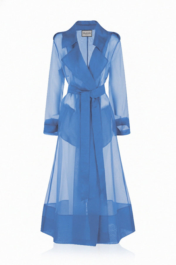 coats for long dress These Are the Jacket-and-Dress Pairings Fashion People Wear on Repeat 23) bust Khaki Scallop Trim Button Front