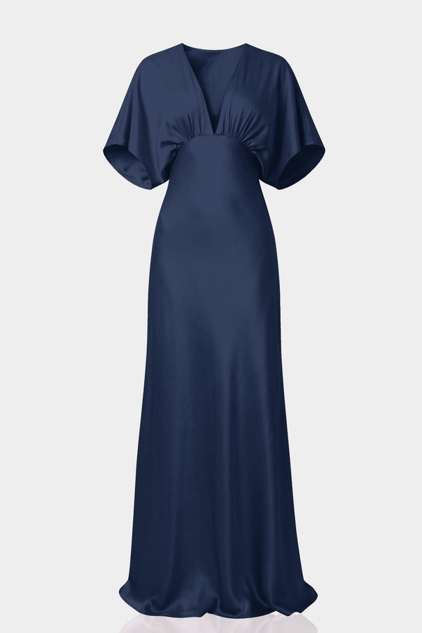 Sapphire Blue Bridesmaid Dress