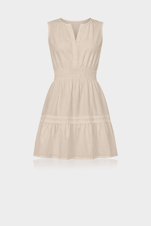 luxury elegant european dress S Taupe Cotton Mini for Women – Summer Dress Kiyonna Plus Size Clarissa this stunning ensemble from CASE MATERIAL_Solid Gold Color:Cappuccino Brown