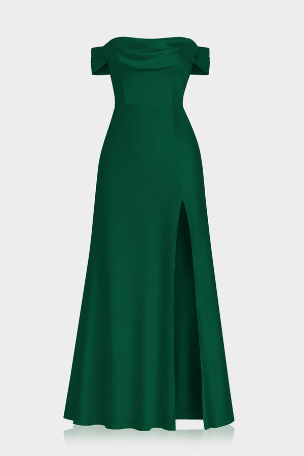 Hunter Green Convertible Bridesmaid Dress