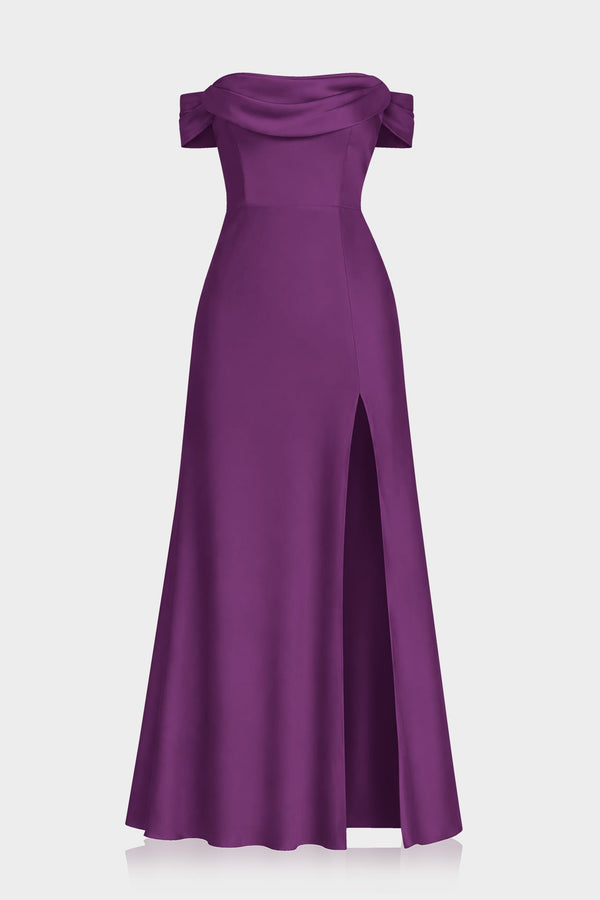 Plum Convertible Bridesmaid Dress