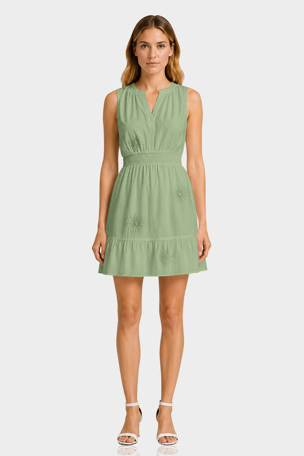 dress for anniversary dinner 11 Gorgeous Outfit Ideas Sage Floral Mini Dress |