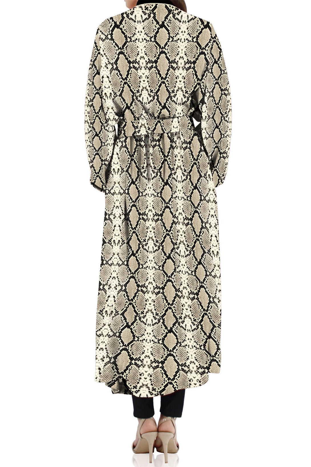 kimono silk robe women's, animal print kimono, Kyle X Shahida, womens long kimono, long silk kimono robe