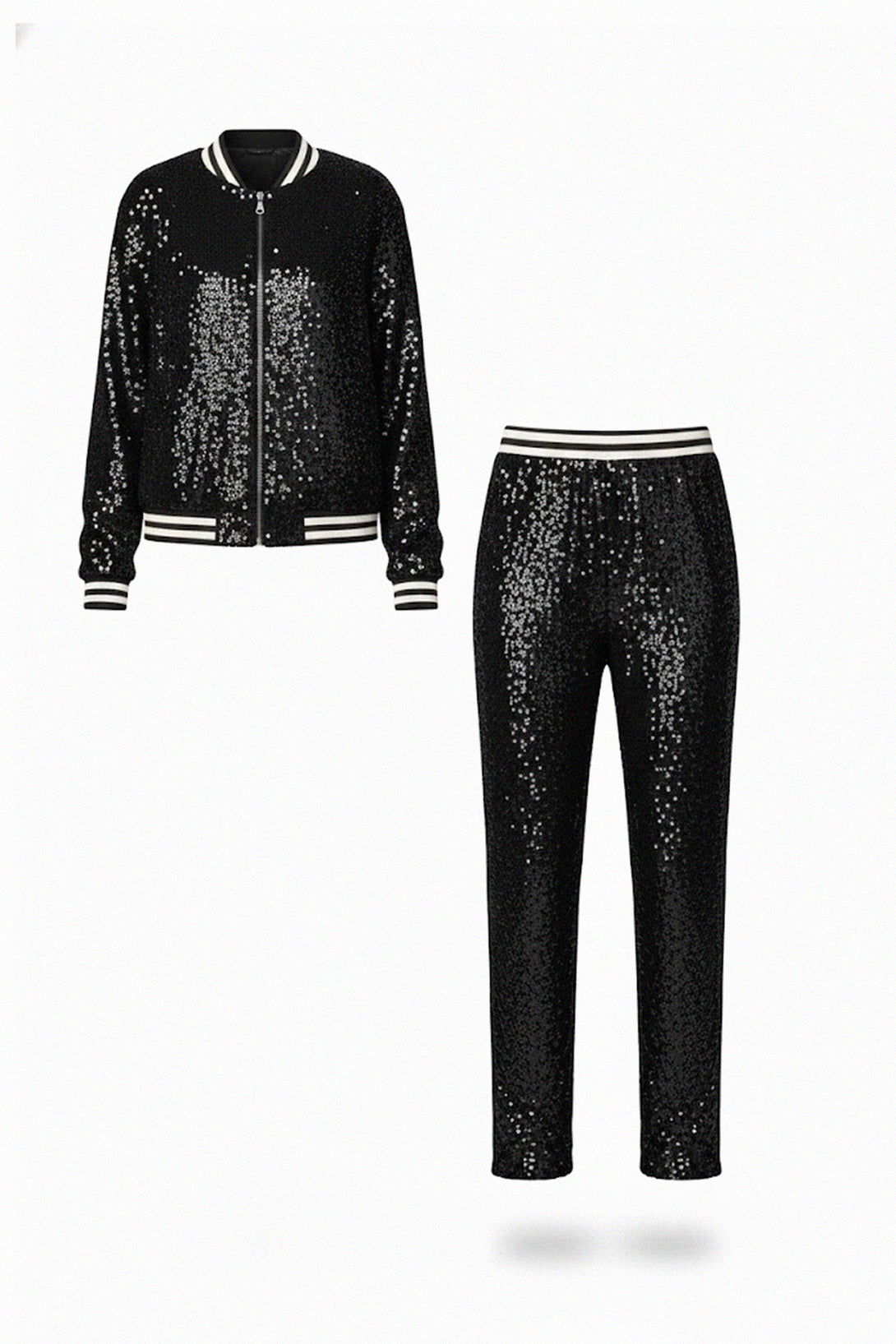 shahida parides, luxury tracksuit, women’s designer, stylish outfit, modern athleisure, elegant set