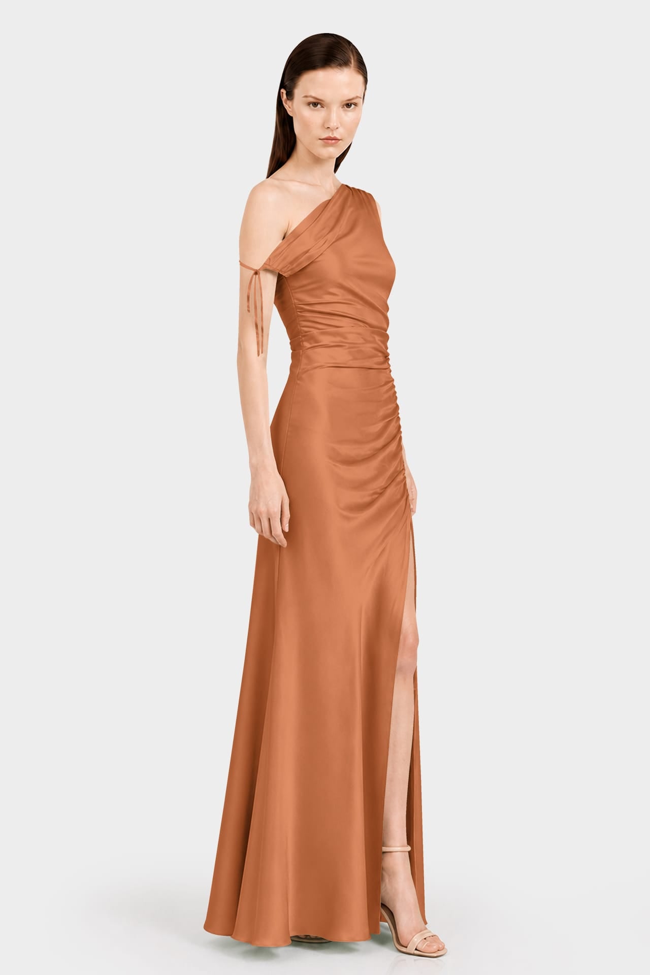 sienna formal dress One Shoulder Stretch Satin Maxi – Shahida Parides sienna rose singer
