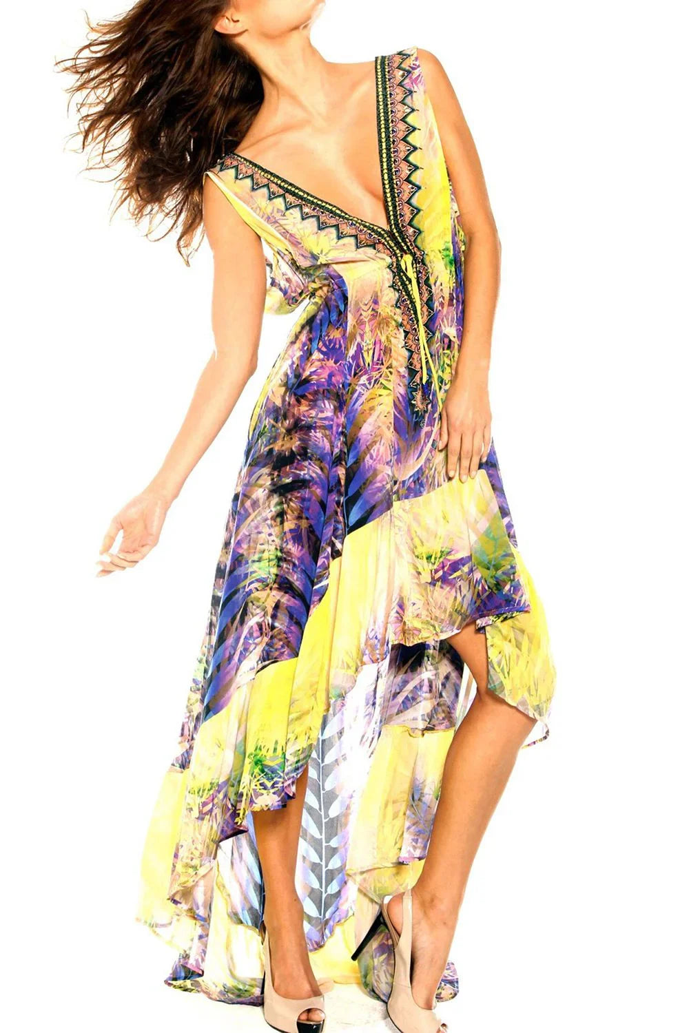 Kyle Richards Spotlight on Maxi Dresses - Shop Now! | Shahida Parides Small - Medium Kyle Richards Spotlight on Maxi Dresses - Shop Now! | Shahida Parides Small - Medium