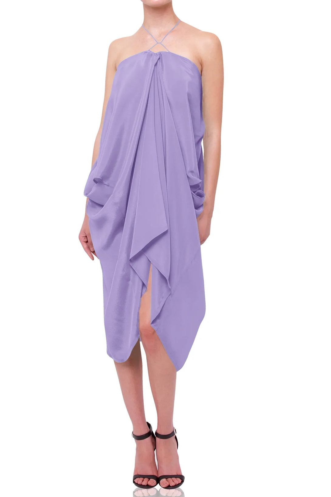 Aqua Silk Sleeveless Kaftan Dress – Summer Mini Dress – Shahida Parides Aqua Silk Sleeveless Kaftan Dress – Summer Mini Dress – Shahida Parides